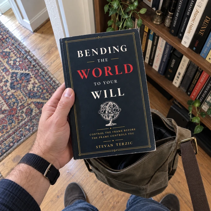 AI-created owner-style book photograph 23: Bending the World to Your Will