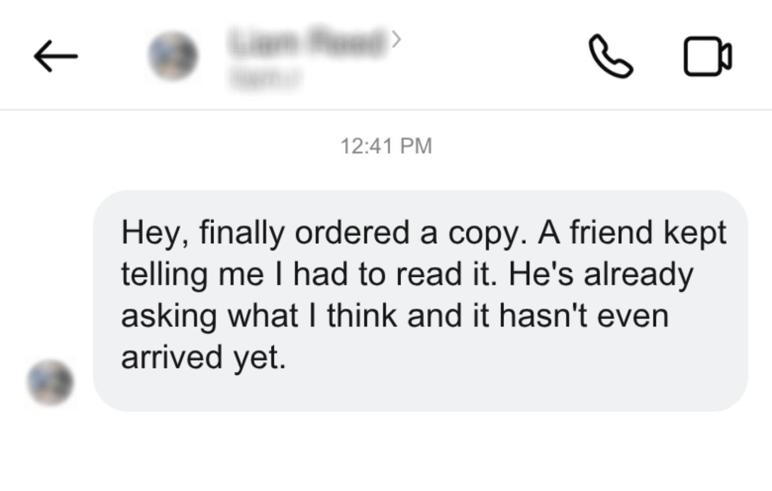 Book message 01