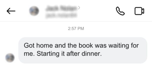Message from a reader, 13 of 20