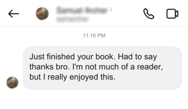Message from a reader, 15 of 20
