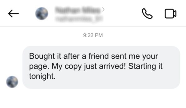 Message from a reader, 18 of 20